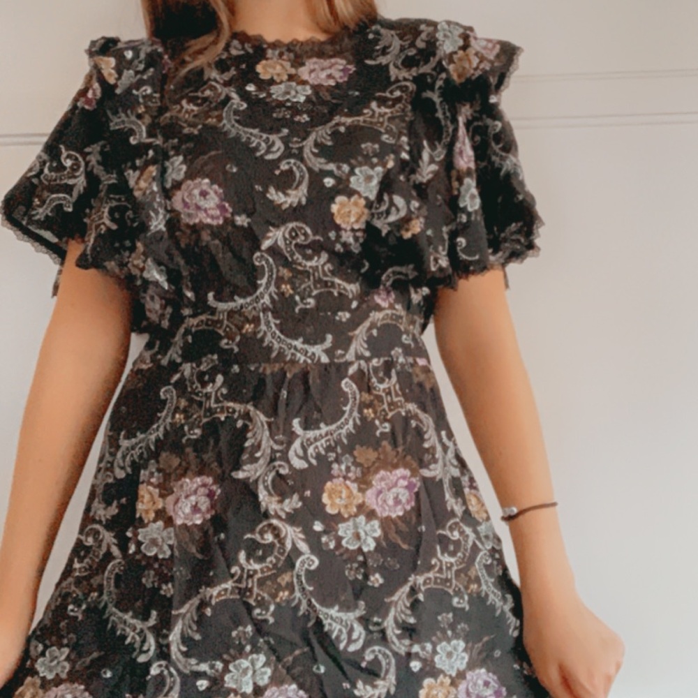 Art Class kids floral dress